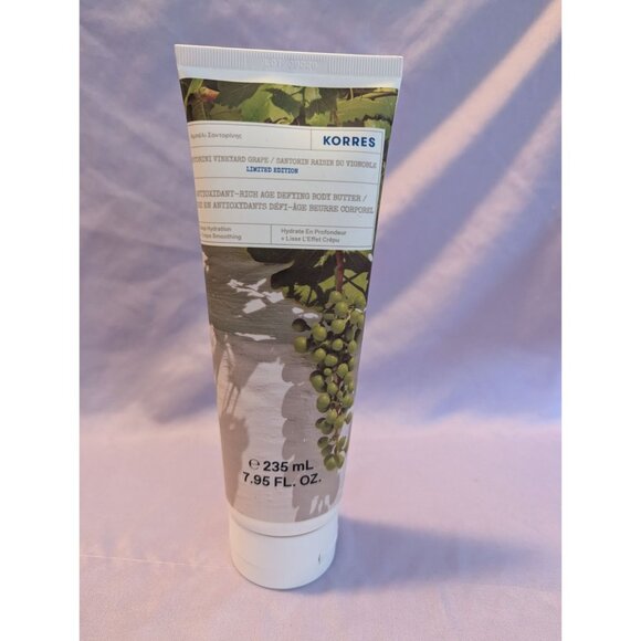 Korres Santorini Vineyard Grape Antioxidant-Rich Age Defying Body Butter 7.95 oz - Picture 1 of 2